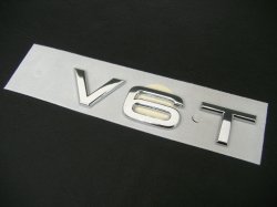 画像1: Audi純正V6Tエンブレム