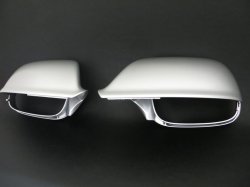 画像2: Audi純正S Q5(8R)用マットアルミ調ミラーハウジングセット