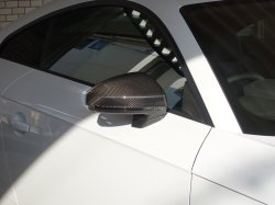 画像2: AudiAG純正R8(FX)専用カーボンミラーハウジングセット