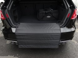 画像1: Audi純正Rバンパープロテクトマット