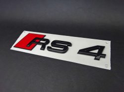 画像4: Audi純正ブラックRS 4リアエンブレム