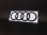 画像5: Audi純正GブラックTT(FV)フロント/Q2リア/R8_F用4Ringsエンブレム (5)