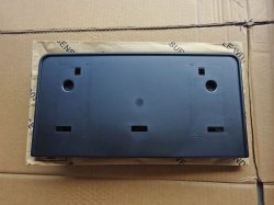 日本サイズライセンスプレートブラケット