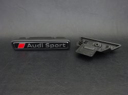 画像2: G-Speed+Audi純正FL後TT(FV)グリル用Audi Sportエンブレム