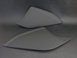 画像3: AudiAG純正Q2(GA)用ステッチ入りレザレットニーパッド左右セット