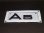 画像3: Audi純正グロスブラックリアA5エンブレム (3)