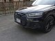 Audi純正Q7(4M)フロント用4Ringsブラックエンブレム