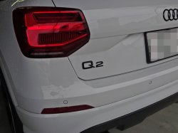 画像2: Audi純正リア用Q2ブラックエンブレム