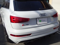 画像1: Audi純正Gブラック4Ringsエンブレム(A1SB(GB)/Q3(8U)リア用)