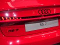AudiAG純正リア用RS 7ブラックエンブレム
