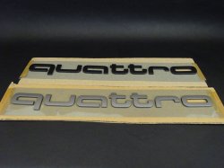 画像4: アウディ純正TT RS(FV)/MY17RS 3(8V)Fグリル用quattroエンブレム