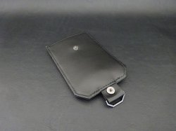 画像5: Audi Sportロゴ入りAudiAG純正ハニカムレッドステッチレザーキーケース