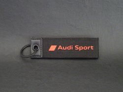 画像1: AudiAG純正New Audi Sportキーリング