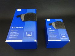 画像2: ATE A1SB(GB)用低ダストセラミックブレーキパッド前後セット