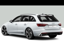 画像1: AudiAG純正RS 4/S4/A4 S lineアバント専用カーボンルーフスポイラー