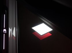 画像1: AudiAG純正NewS5/A5(FU)用フラッグデザインドアカーテシーLEDバルブセット