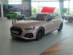 画像1: AudiAG純正RS 5/4専用5アームSグロスブラック20インチアルミホイールセット