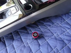 画像1: Audi純正A5(FU)用レッドスタートストップスイッチ