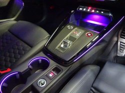 画像1: G-Speed+Audi純正RS 3/S3/A3(GY/8Y)FL後用マルチカラー付きセンターコンソールセット