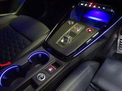 画像3: G-Speed+Audi純正RS 3/S3/A3(GY/8Y)FL後用マルチカラー付きセンターコンソールセット