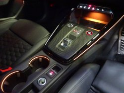 画像6: G-Speed+Audi純正RS 3/S3/A3(GY/8Y)FL後用マルチカラー付きセンターコンソールセット