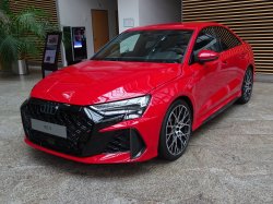 画像3: AudiAG純正RS 3(GY/8Y)用カーボンディフューザートリムセットセット