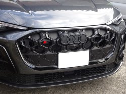 画像1: AudiAG純正S Q5/Q5(GU)後付け用Sロゴグリルエンブレム