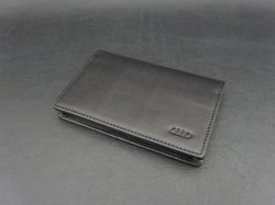画像1: (絶版)AudiAG純正ハンドメイドナッパレザーカードケース