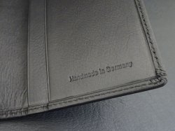 画像5: (絶版)AudiAG純正ハンドメイドナッパレザーカードケース