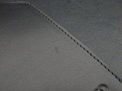 画像2: (絶版)AudiAG純正ハンドメイドナッパレザーラゲージタグ