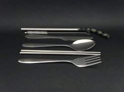 画像1: (絶版)AudiAG+mizu純正カトラリーセット