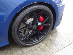 画像1: AudiAG純正オールブラックセンターキャップ4個セット