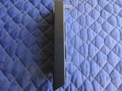 右側で約4cm嵩上げされています