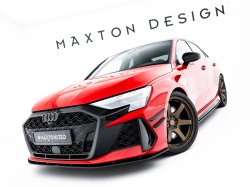 (マットブラック)レーシングフロントスプリッター