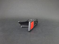 画像3: Audi純正FL後RS Q8後付け用RSロゴグリルエンブレム