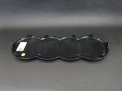 画像3: Audi純正Q4 e-tron(FZ/F4)フロント純正流用4Ringsブラックエンブレム