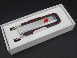 画像3: AudiAG純正2026年モデルSロゴレザーキーリング