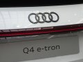 アウディ純正フェイスリフトFL後用Q4 e-tron(FZ/F4)リア2D4Ringsブラックエンブレム