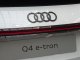 アウディ純正フェイスリフトFL後用Q4 e-tron(FZ/F4)リア2D4Ringsブラックエンブレム