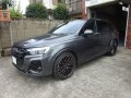 AudiAG純正FL後Q7(4M)カーボンファイバードアモールセット