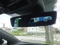 ワイドミラー取り付け後、左後ろの死界が減りました