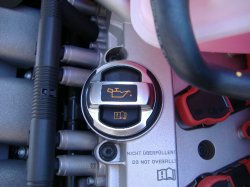 画像1: (セール)アウディ純正R8用アルミ調オイルフィラーキャップ
