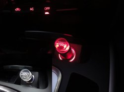 画像3: Audi純正Newレザー貼りアロマドライブディフューザー