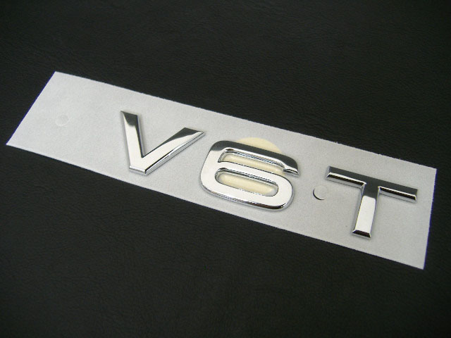 Audi純正v6tエンブレム G Speed Web Store