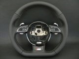 画像: Audi純正A3(8V)S line用フラットボトムステアリング