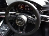 画像: Audi純正S4/A4(F4)/S5/A5(F5)流用シルバーパドルセット