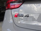 画像: Audi純正ブラックRS 4リアエンブレム