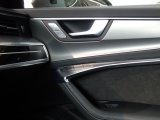 画像: Audi純正A8(F8)用アルミ調ドアロックスイッチ1台分セット