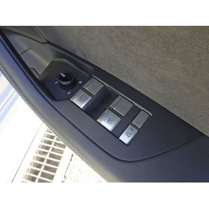 画像: Audi純正A7(F2)用アルミ調パワーウィンドウスイッチセット