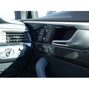 画像: Audi純正A4(F4)/A5SB(F5)用ドアハンドル前ハイグロスブラックパネル左右セット